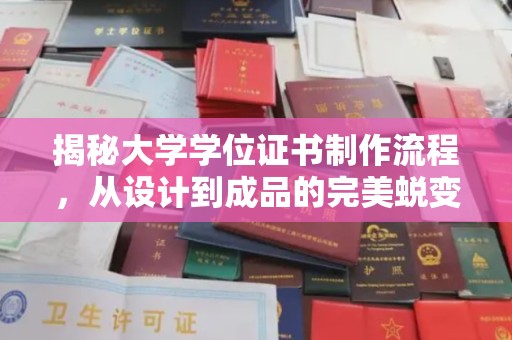 西屯揭秘大学学位证书制作流程，从设计到成品的完美蜕变